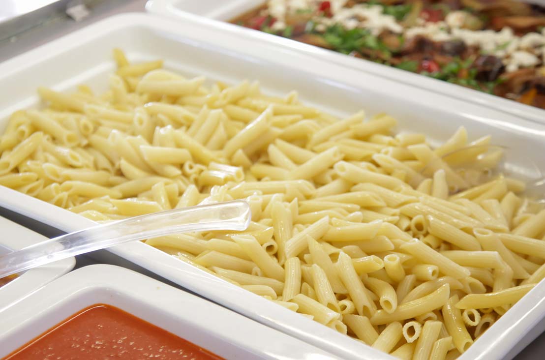 boiled pasta