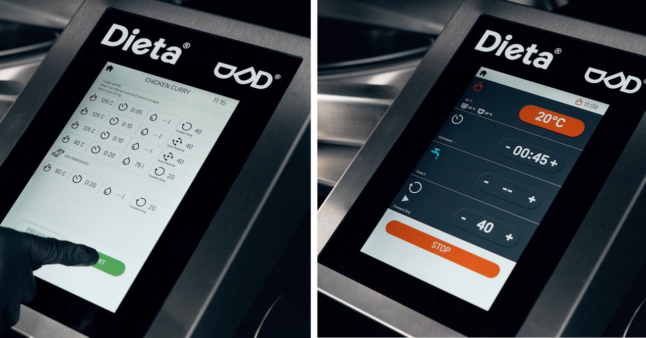 Genier controller and touch display