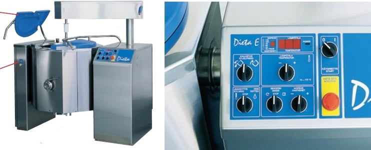 Dieta's 2nd generation E and EM Kettles.