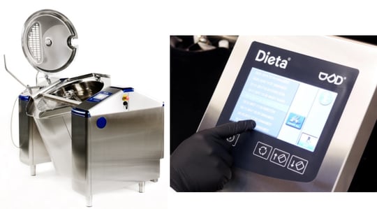 Dieta MI-MX with touch screen with icons