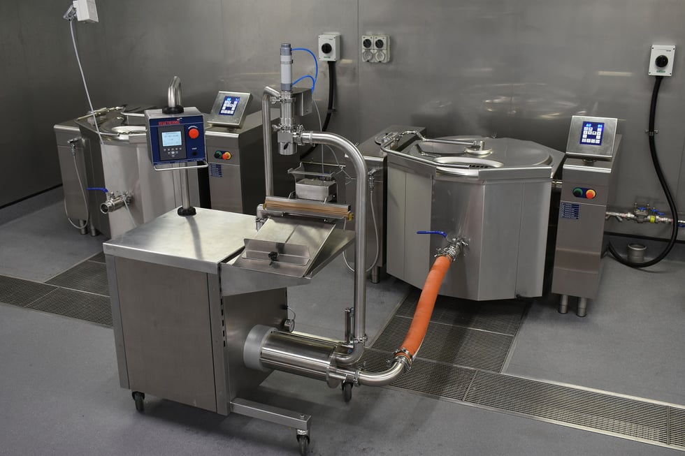 genier and regethermic cook pump fill cooperation