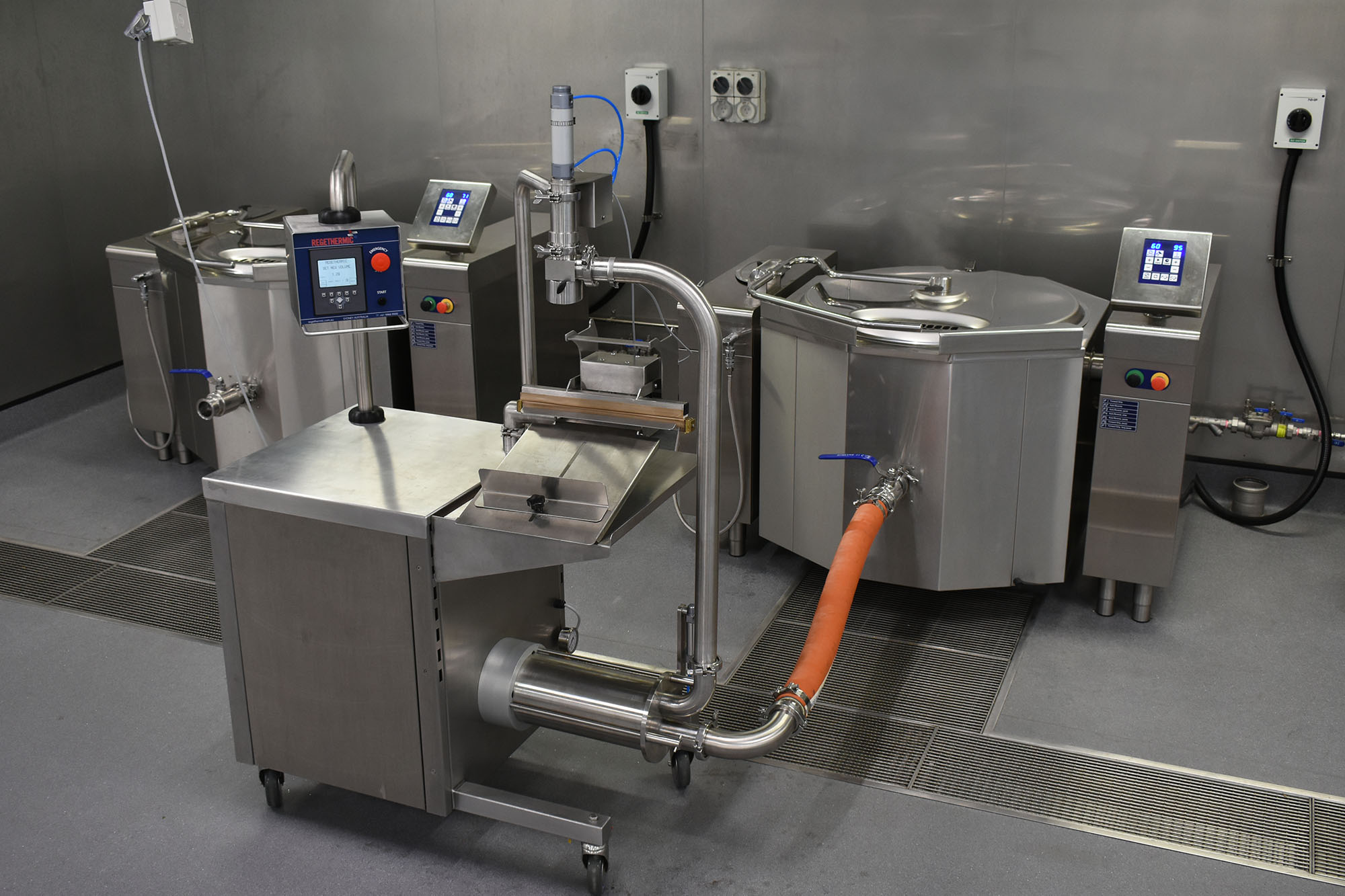 genier and regethermic cook pump fill cooperation