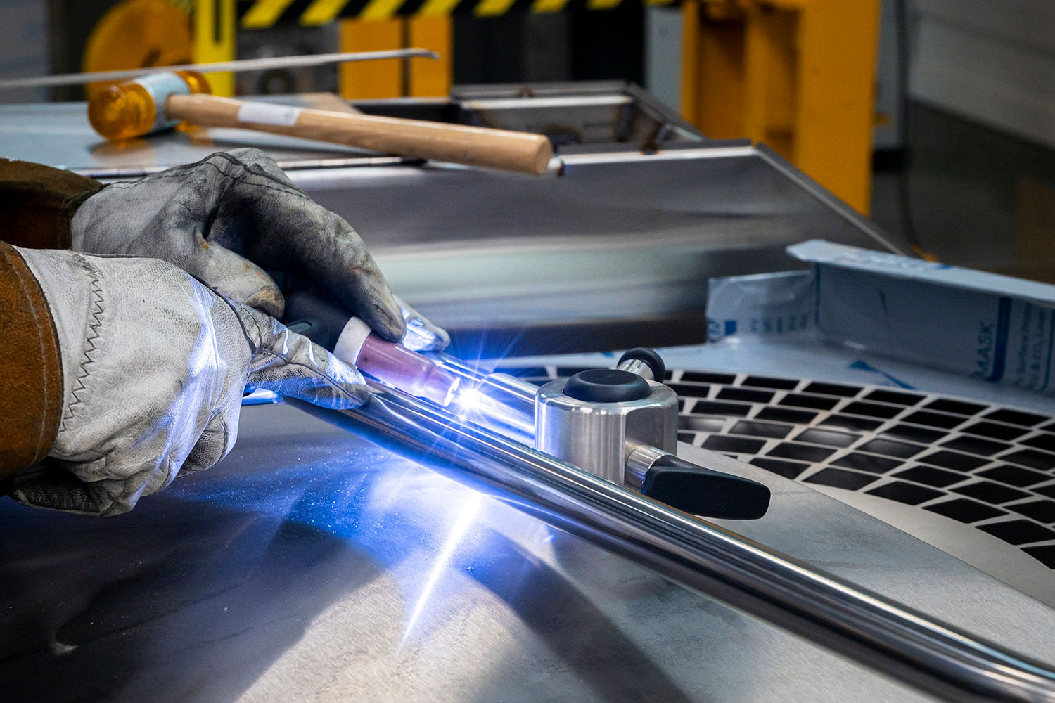genier factory welding